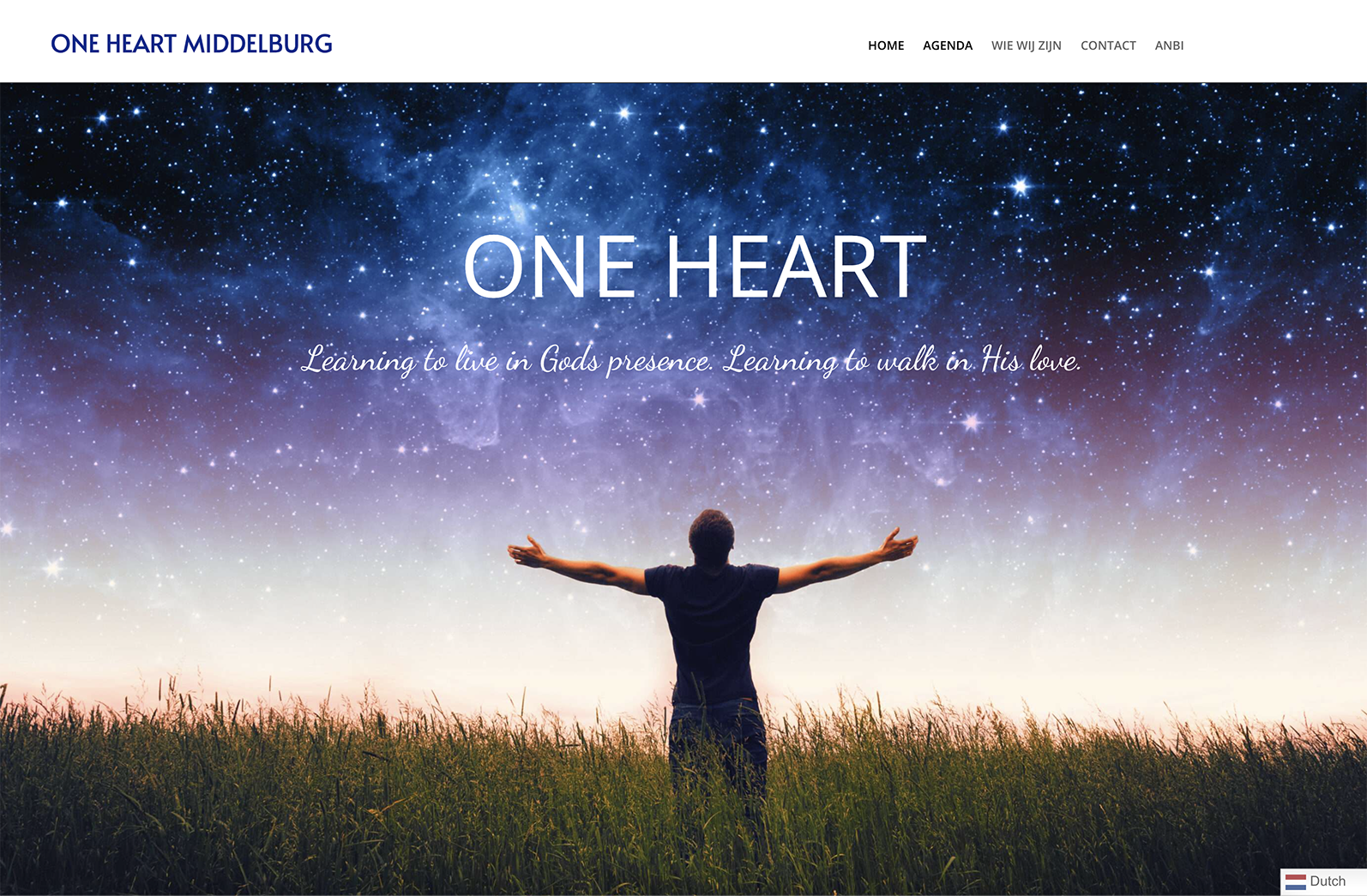 webpagina One Heart